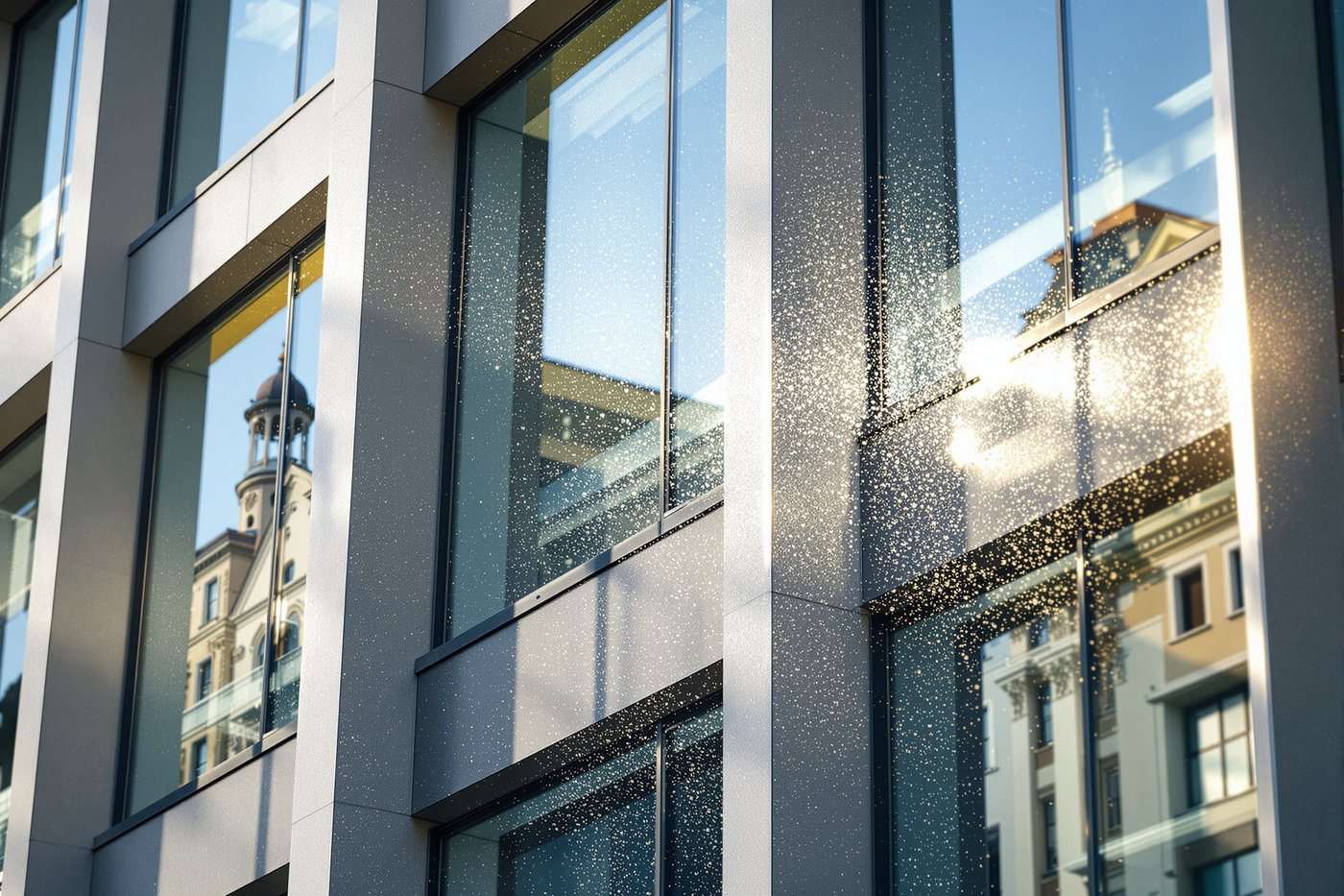 Häuser, Fenster & Tiefgaragen